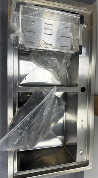 Chậu đúc 2 hố TADICO 1000*50 inox 304 xịn