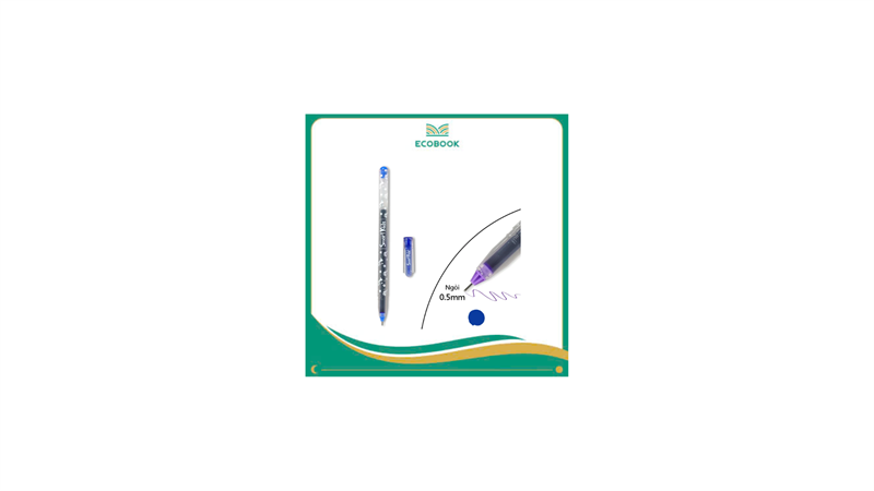 Bút gel mực xanh (0.5 mm) Dino/G01 (20 cây/hộp)
