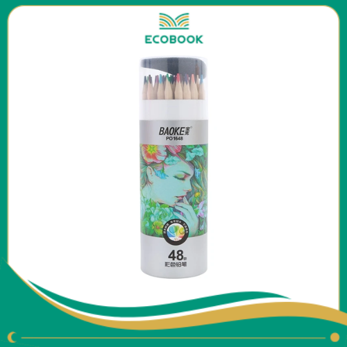 Bút chì ống 48m kèm gọt PO1648