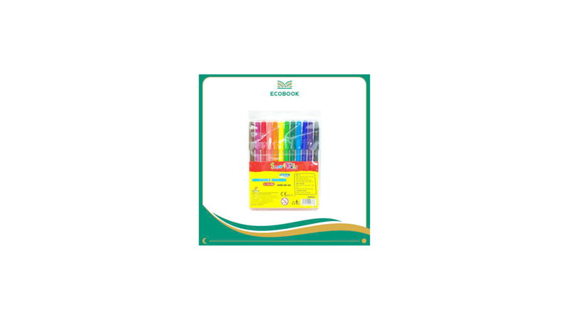 Bút lông màu rửa được WM01 ( 12 màu / vỉ ) Bút lông màu rửa được WM01 ( 12 màu / vỉ )
