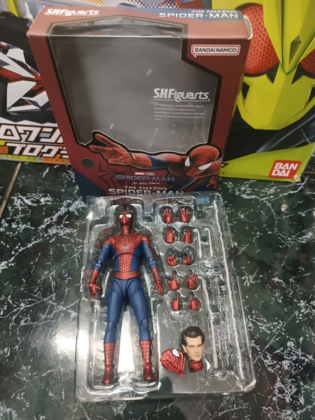 Mua bán (2ND-THIẾU 1 TƠ-BONUS PHỤ KIỆN)SHF THE AMAZING SPIDER-MAN