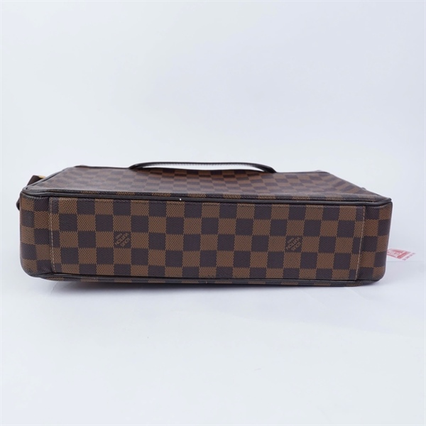 Túi LV đeo chéo ô vuông nâu kèm tag xanh sz35 (HV) KG+