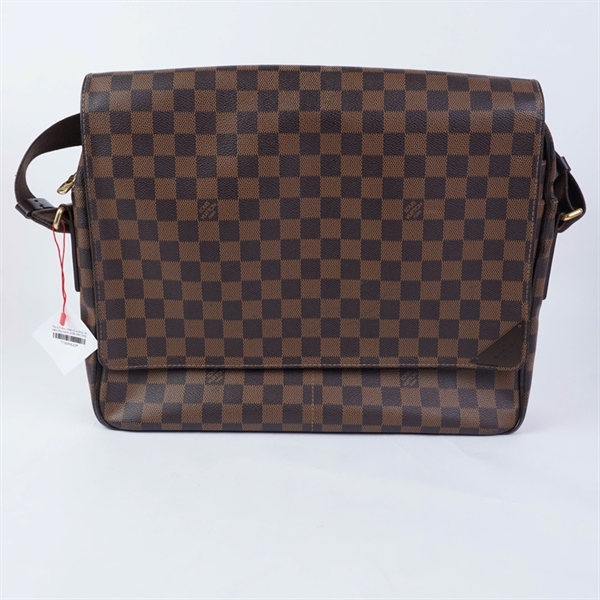 Túi LV đeo chéo ô vuông nâu kèm tag xanh sz35 (HV) KG+