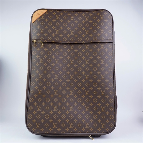 Vali LV hoa nâu sz35x21x64 (HV) KG+