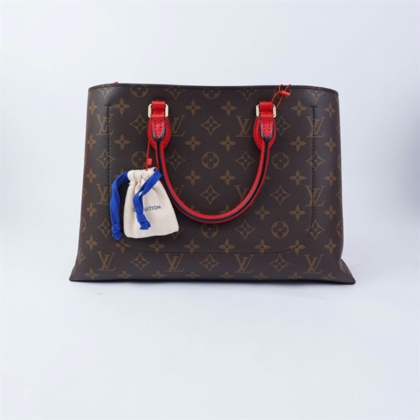 Túi LV Tote hoa nâu kèm 2 lót form+ ổ+ 4 chìa (AH0270) sz35-30 KG+