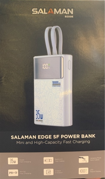 Sạc Dự Phòng Salaman 10.000mAh 35W
