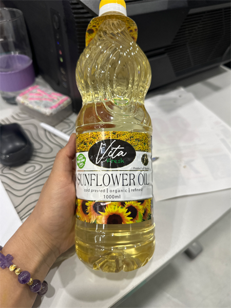 Dầu hướng dương tinh chế Vita Fresh Organic