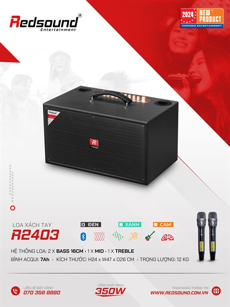 Loa xách tay Redsound R2403