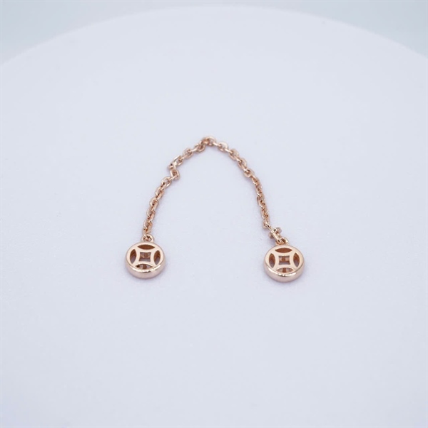 Charm vàng đồng tiền kèm xích BM250603A +