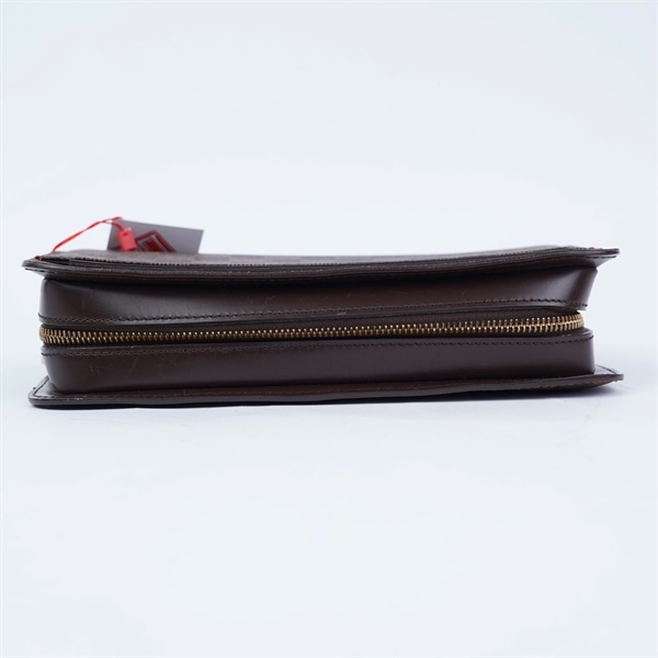 Túi LV Clutch ô vuông nâu (SN3098) sz25 ((LT) KG+