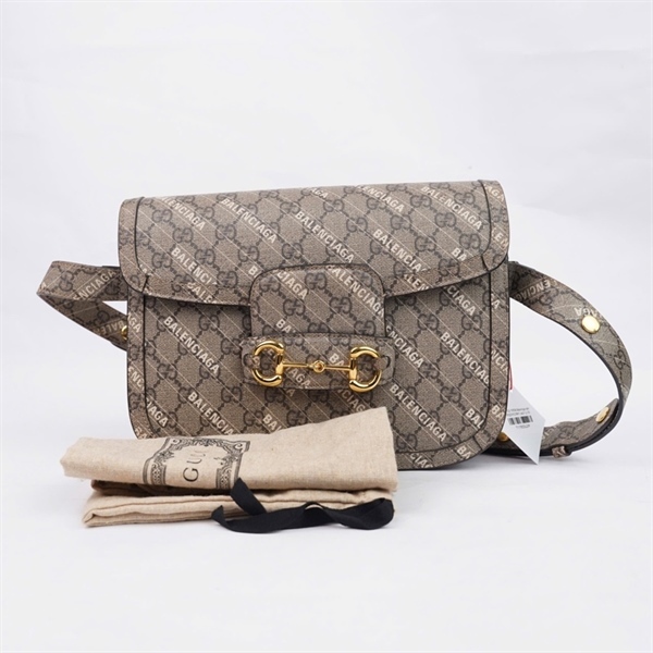 Túi GG 1955 Balenciga xám (602204-520981) sz24 KG+