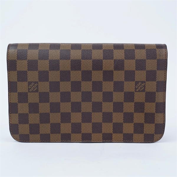 Túi LV Clutch ô vuông nâu (FL1015) sz25 (LT) KG+