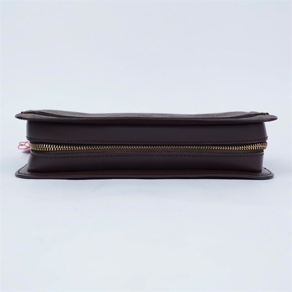 Túi LV Clutch ô vuông nâu (FL1014) sz25 (LT) KG+
