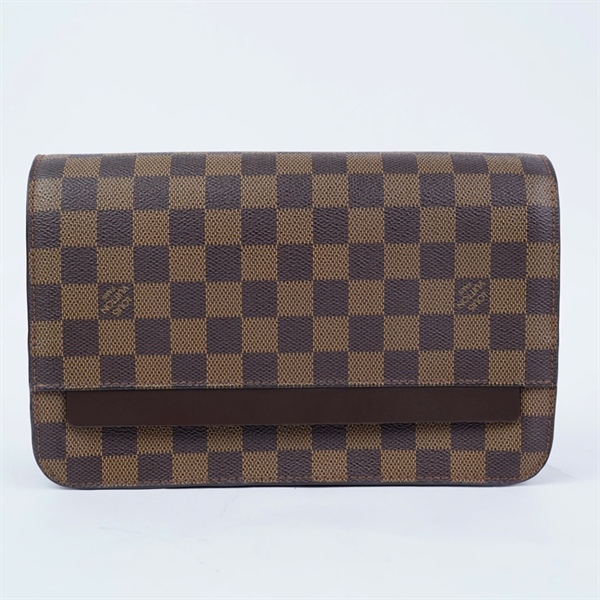 Túi LV Clutch ô vuông nâu (FL1015) sz25 (LT) KG+
