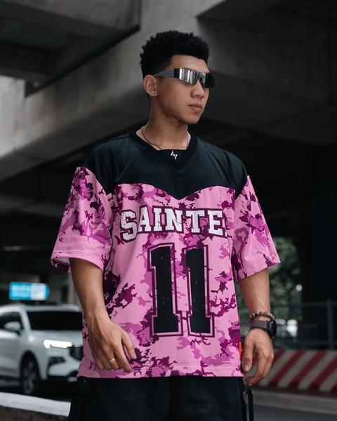 Karmour Big Tee - Sakura Pink