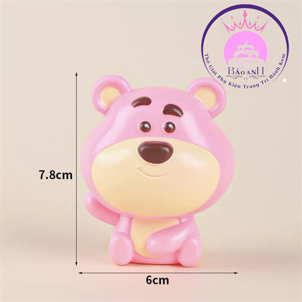 Gấu Dâu Béo Hồng