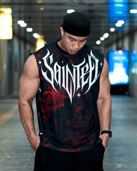 Insaint Tanktop - Bloodline Red - New