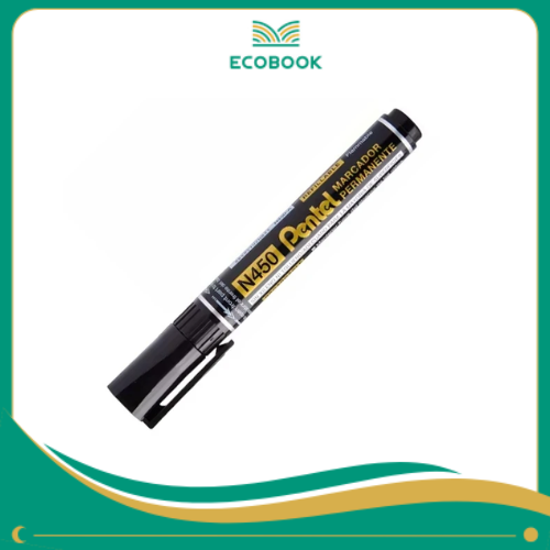 Bút lông dầu nắp gài đầu tròn - đen