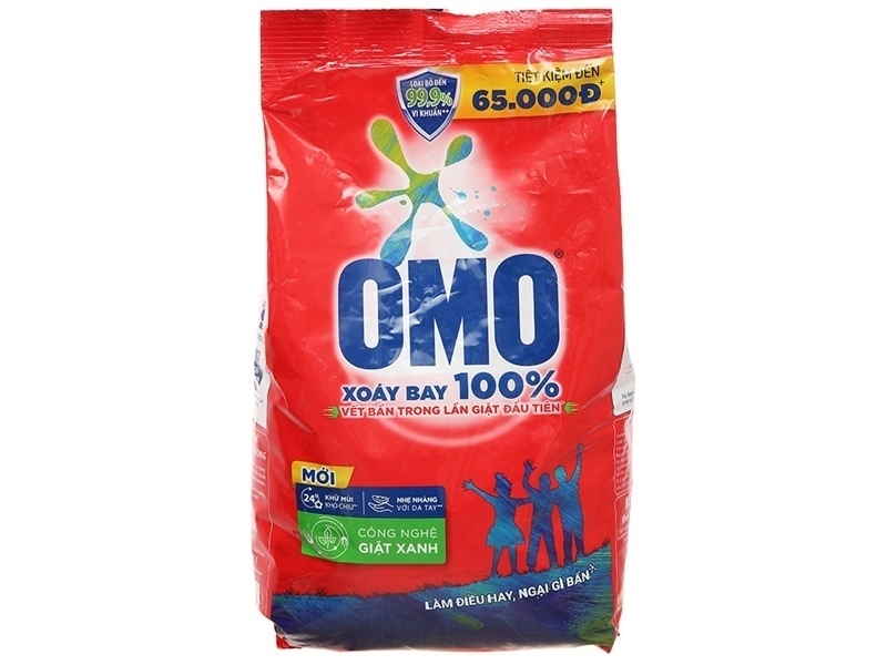 Bột giặt Omo công nghệ xanh 2.9kg