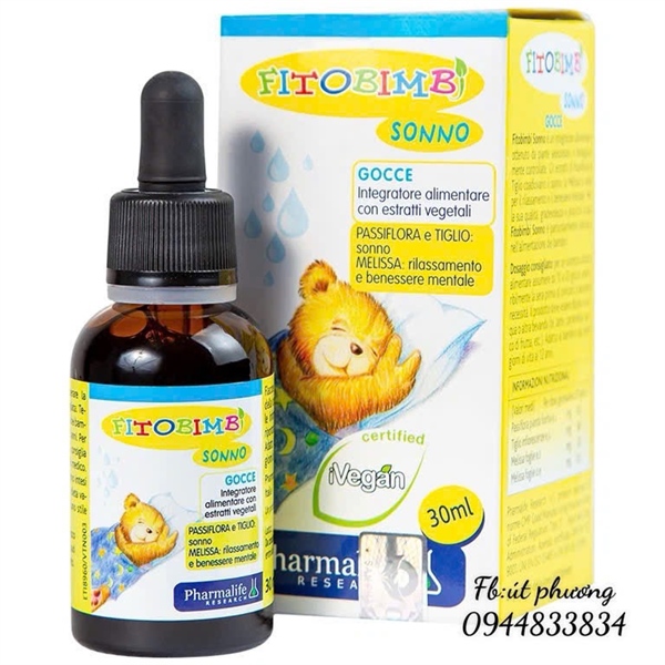 Siro Fitobimbi Sonno Pharmalife ngủ ngon (bg)