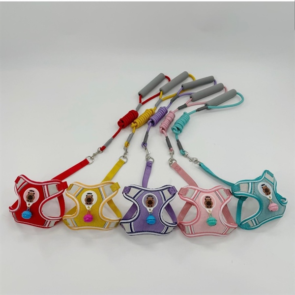 LE - Dây dắt kèm yếm phản quang Capybara 0.6cm