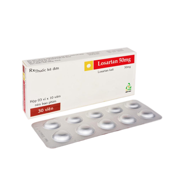 Losartan 50mg tv.pharm (h/30v)