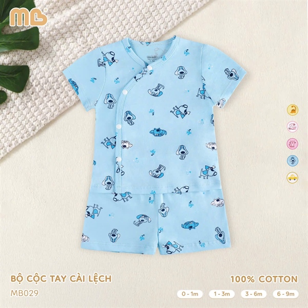 MB029 - 3M/9M Bộ cộc tay cài lệch HT