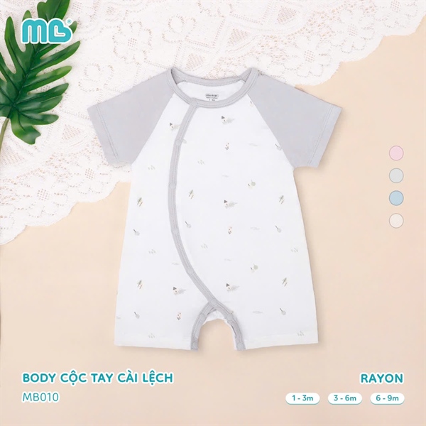 MB010 - 3M/9M Body cộc cài lệch Rayon HT