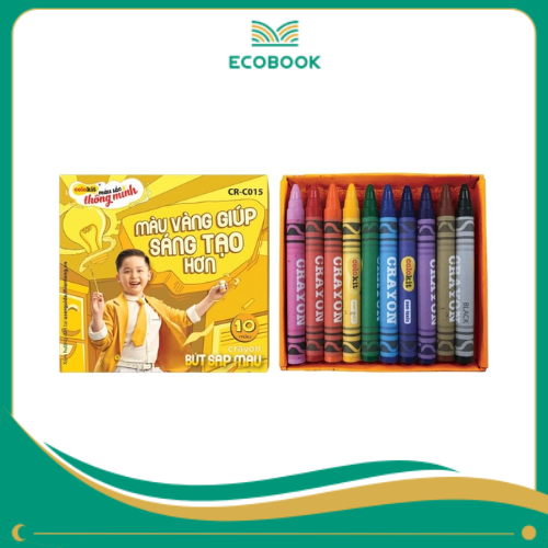 Bút sáp màu CR-C015 10 màu