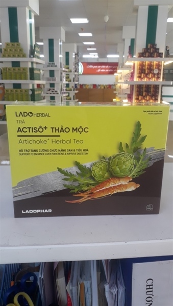 Trà thảo mộc Atiso hộp 200g