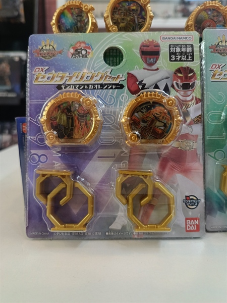 Mua bán (2ND)DX SENTAI RING SET GINGAMAN & GAORANGER