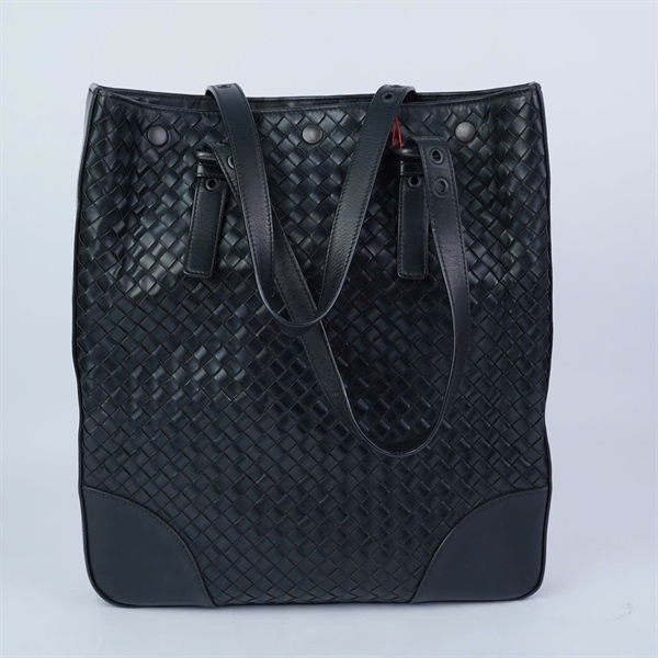 Túi Bottega tote đen kèm lót form sz33 (HN) KG+