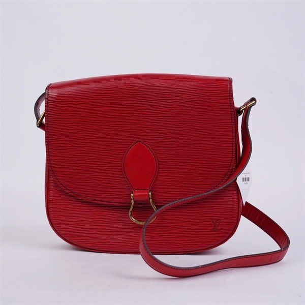 Túi LV Epi Leather Saint Cloud đỏ (VI0930) sz25 +