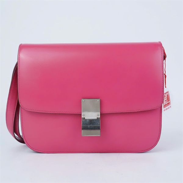 Túi Celine Classic Box hồng sz23 (HN) KG+