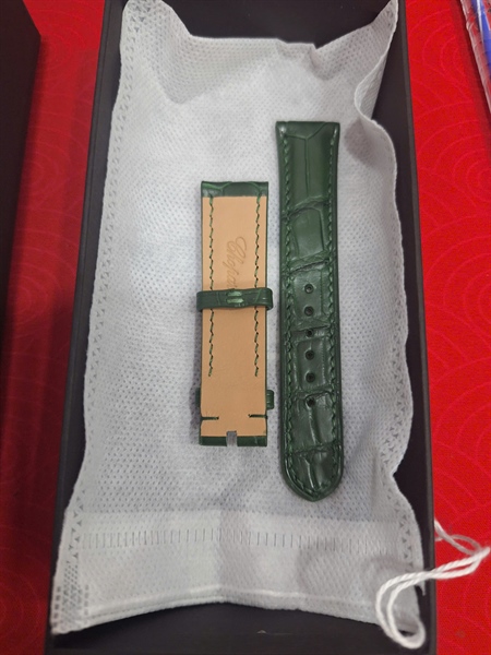 Dây đồng hồ Chopard xanh +