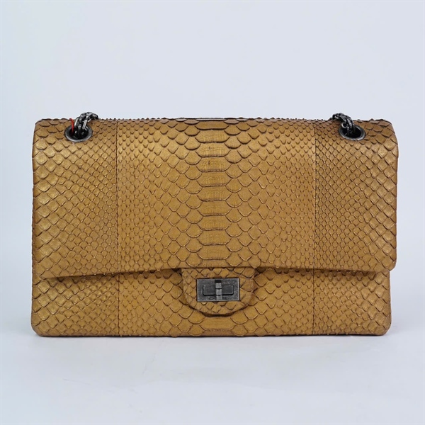 Túi Chanel vàng da trăn (16917583) sz28 (HN) KG+