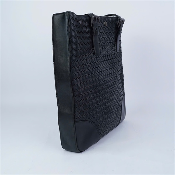 Túi Bottega tote đen kèm lót form sz33 (HN) KG+