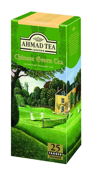 Ahmad Tea Chinese Green Tea Bags 1.8g x 25 pcs