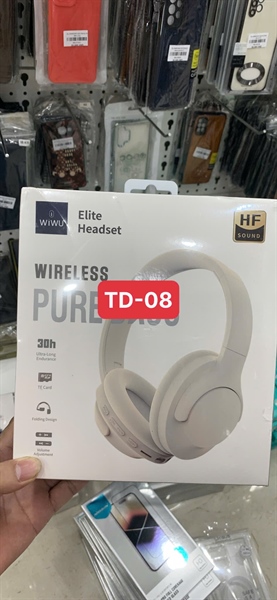 Tai nghe chụp tai Bluetooth WIWU TD-08