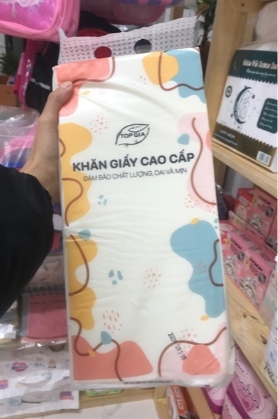 Khăn giấy treo tường Top Gia (1280 tờ) 4 lớp