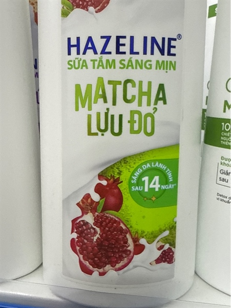 Sữa Tắm Hazeline Matcha Lựu Đỏ 1kg