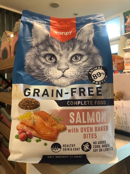 Wanpy Grain Free vị Cá Hồi