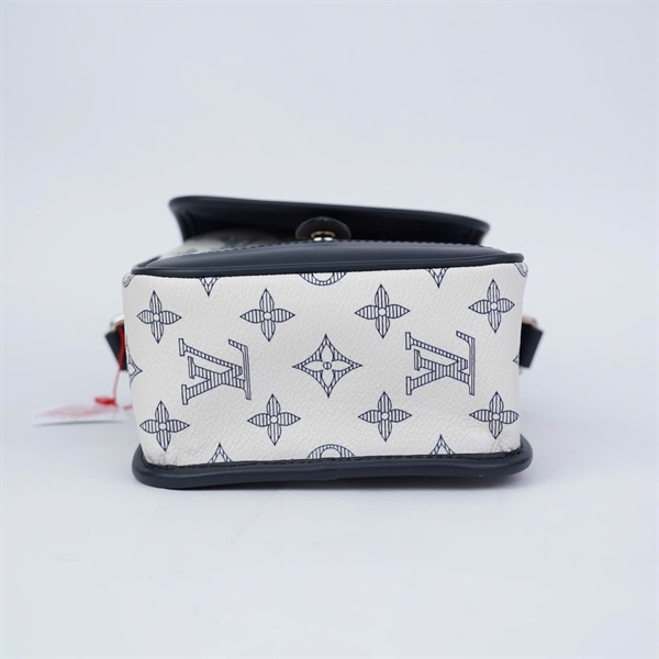 Túi LV đeo chéo trắng pha đen in hình hươu (FO4176) sz15 KG+