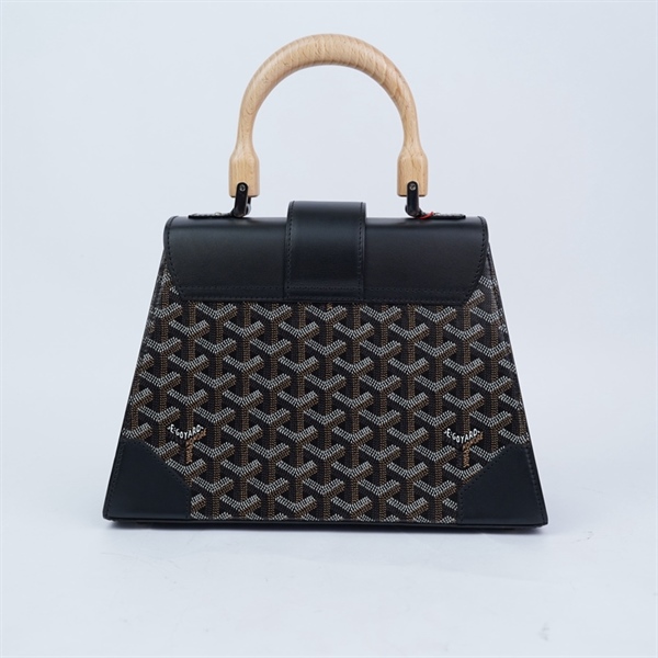 Túi Goyard Saigon đen đáy sz28 - miệng sz21 (HT) +