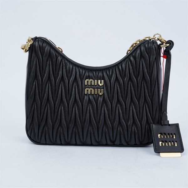 Túi Miu Miu đen 2strap sz20 +