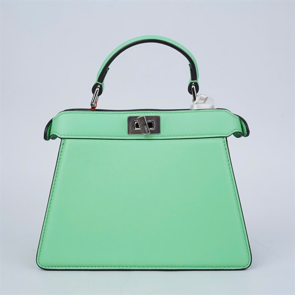 Túi Fendi Peekaboo ISeeU xanh lá sz20 KG+