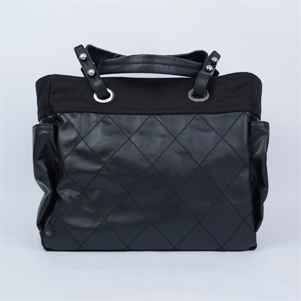 Túi Chanel Tote đen kèm ví (11720965) sz37 KG+