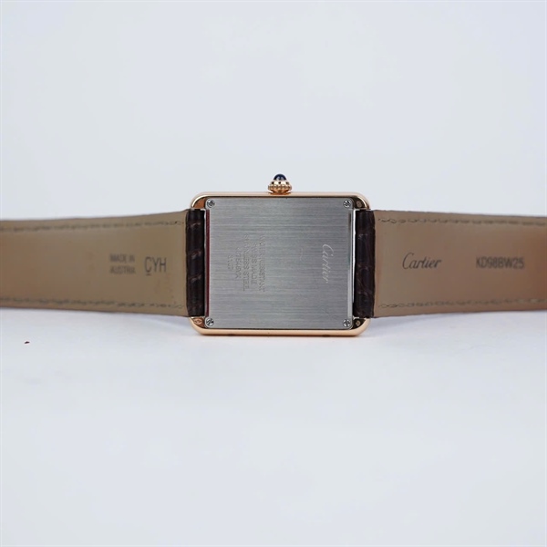 Đồng hồ Cartier dây nâu (3167467545YX) sz31.3 (HC) KG+