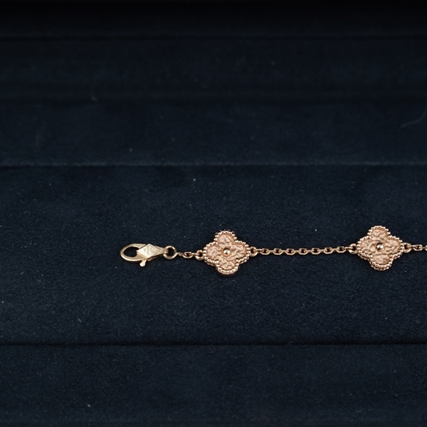 Vòng tay Van Cleef hoa vàng (JD020159) (HC) +