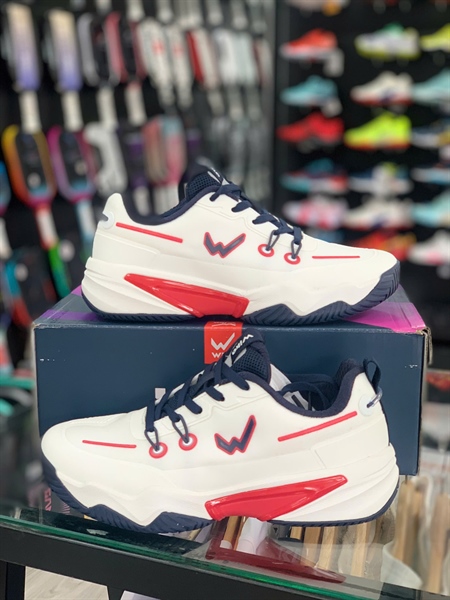 Giền Pickleball - GIÀY WIKA VANTA TRẮNG NAVY